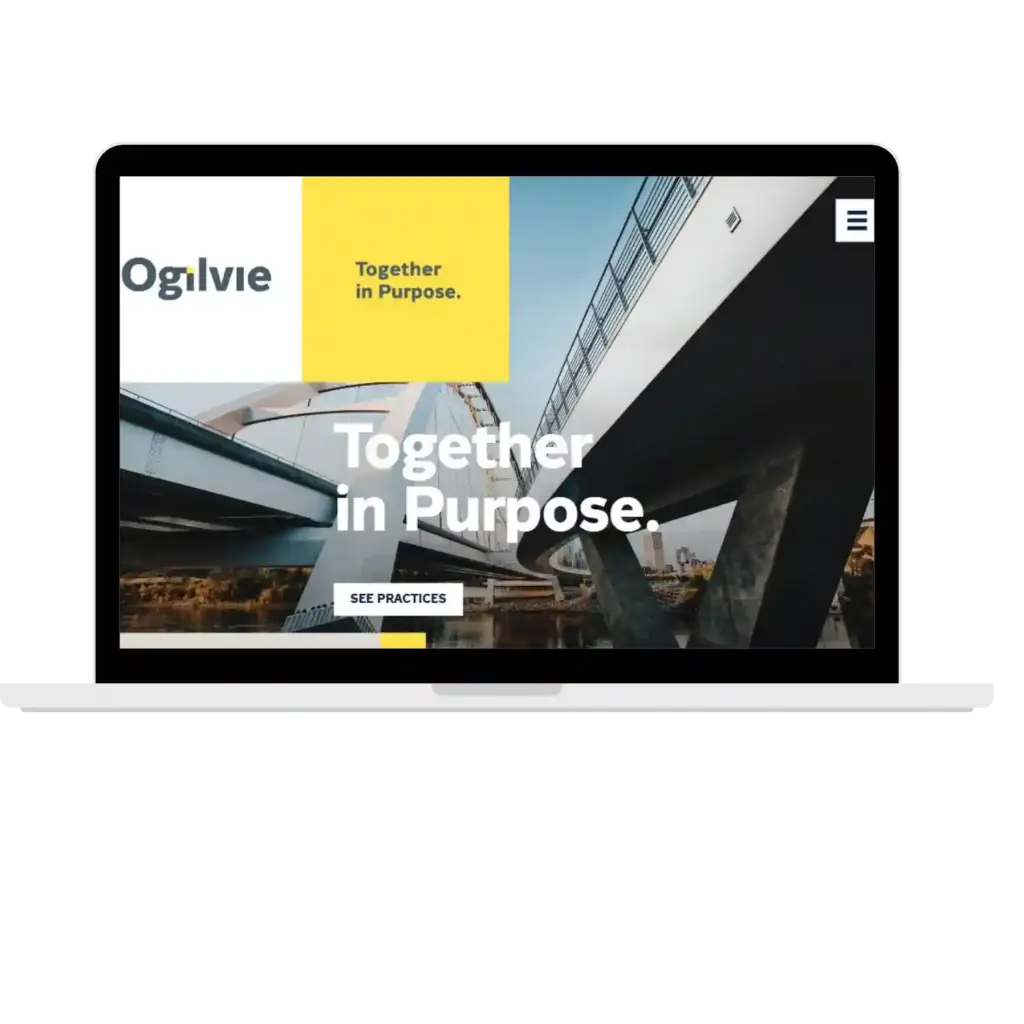 Ogilvie website hero banner