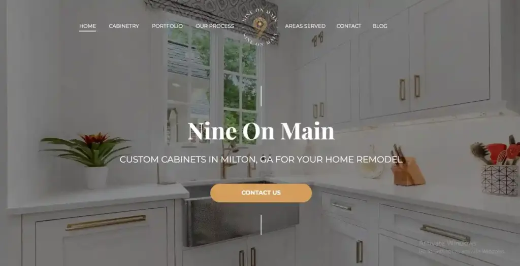 “Custom kitchen cabinets design”