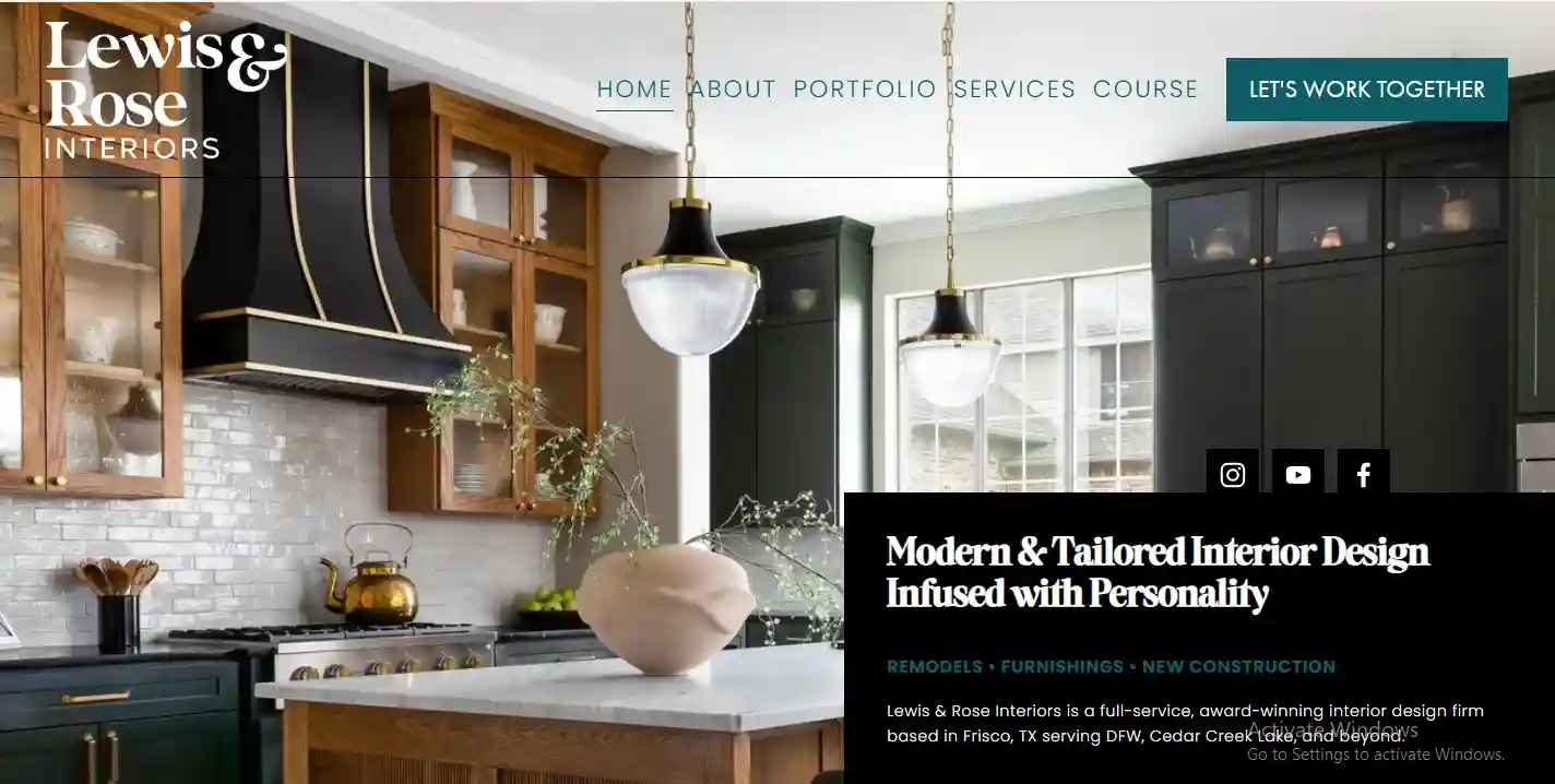 “Modern kitchen interior design”