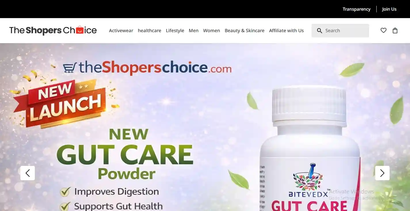Gut care product launch banner