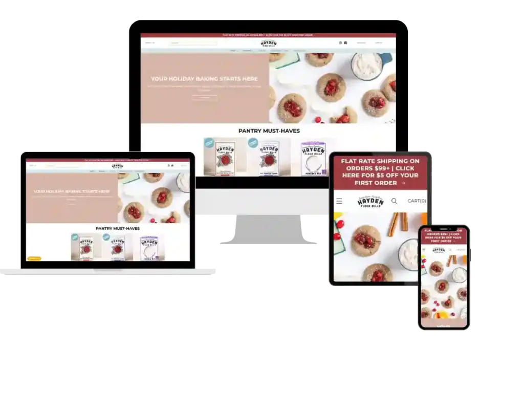 Hayden Flour Mills responsive website