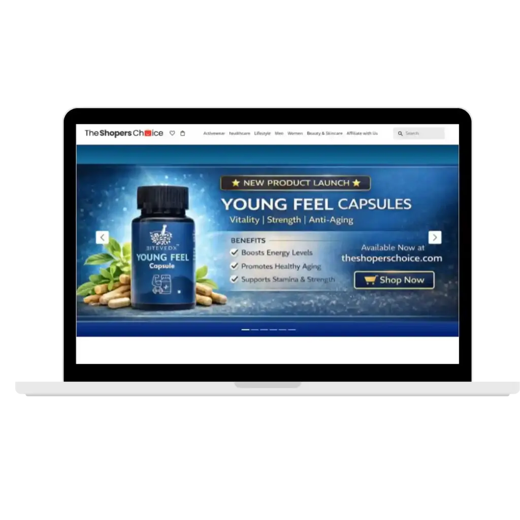 Young Feel Capsules product banner
