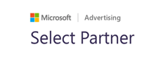 Microsoft Advertising Select Partner badge.